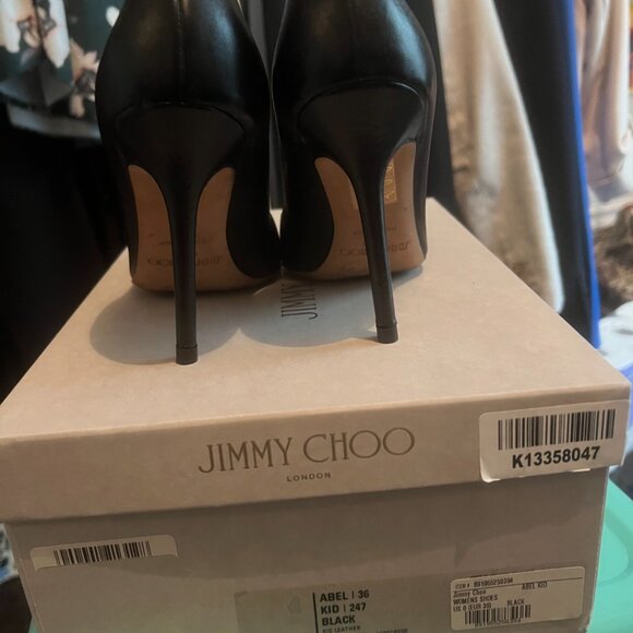 Jimmy Choo stud sparkle toe high heels - Amika - Picture 16 of 16